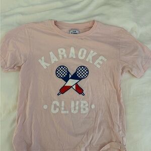 Madewell Karaoke Pink T-Shirt